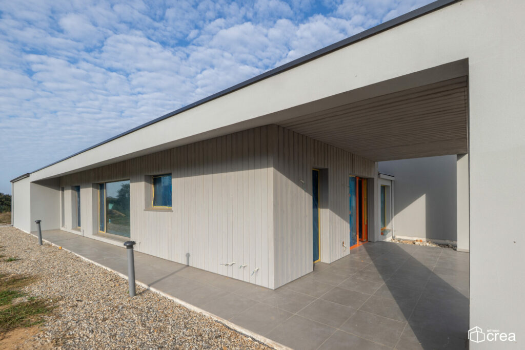 Cómo funciona una fachada ventilada en una vivienda pasiva
