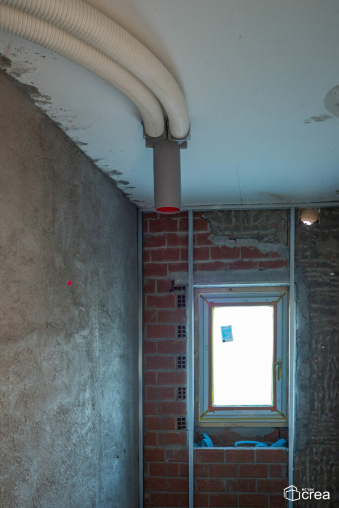 ventilación en rehabilitación de vivienda