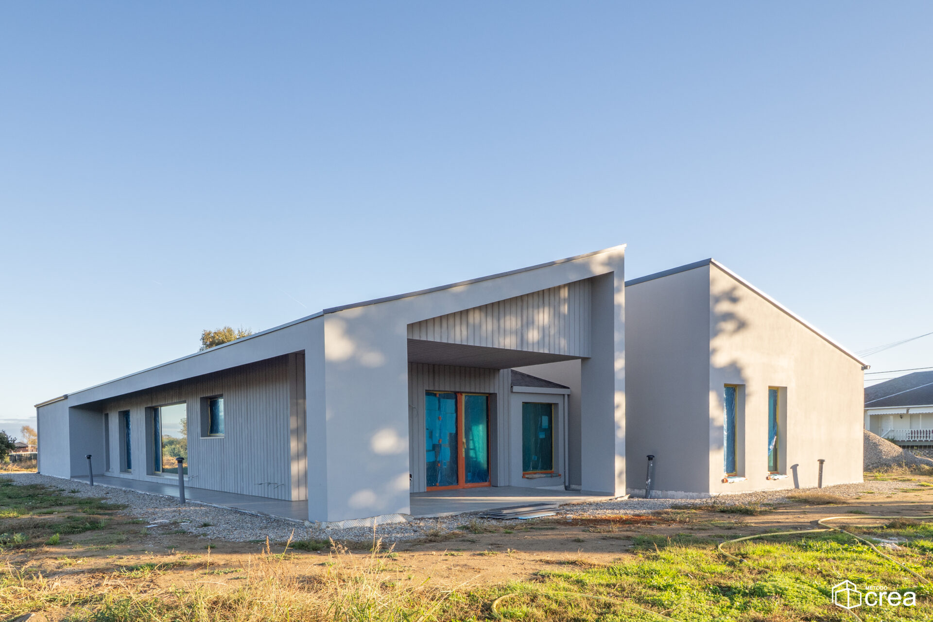 Cómo funciona una fachada ventilada en una vivienda pasiva