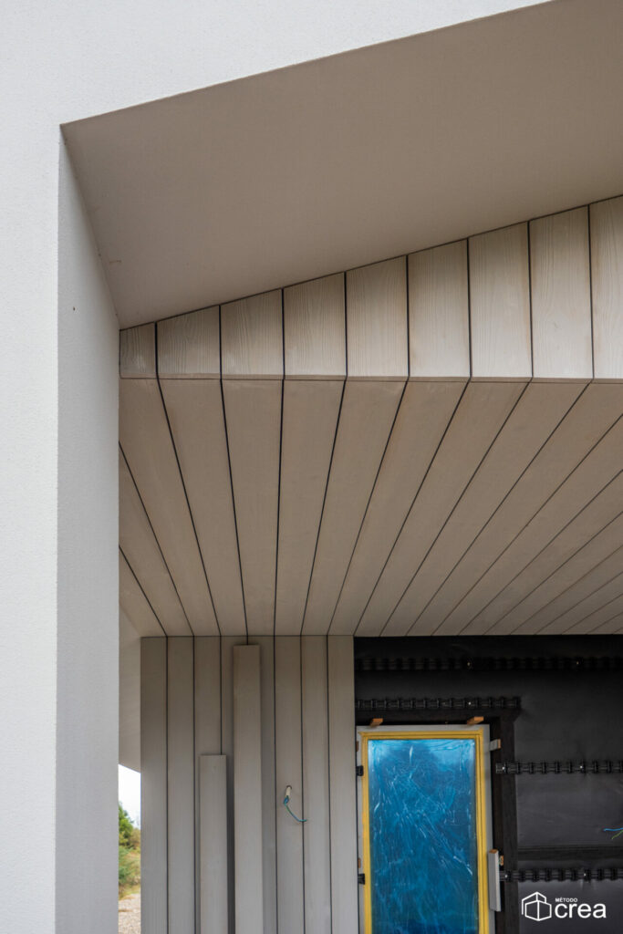 Cómo funciona una fachada ventilada en una vivienda pasiva