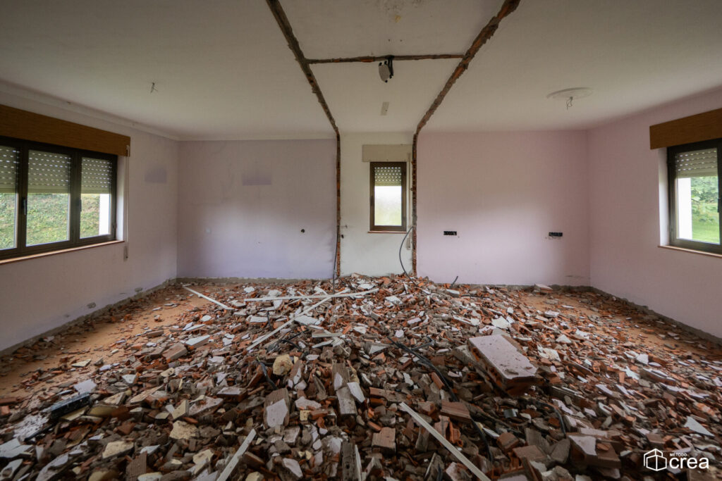 Rehabilitación de vivienda antigua en Asturias