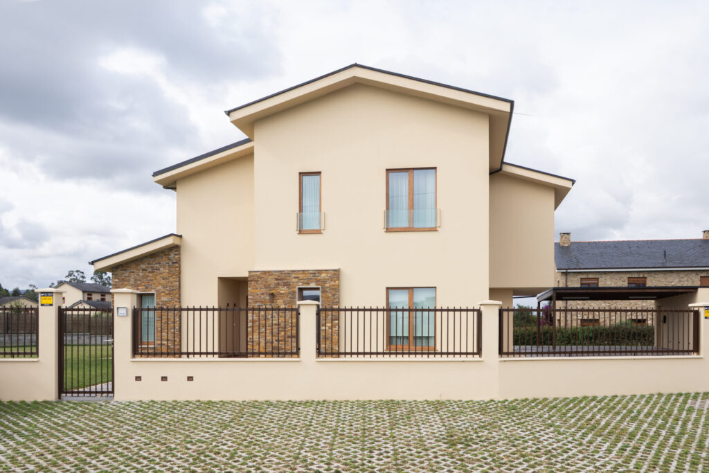 Vivienda pasiva de estilo tradicional en Asturias