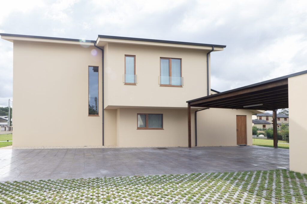 Vivienda pasiva de estilo tradicional en Asturias