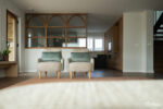salón de una vivienda unifamiliar diseñada por Método Crea