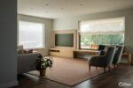 Salón de una vivienda unifamiliar diseñada por Método Crea